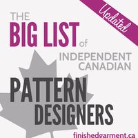 The Big List of Online Canadian Fabric, Pattern and Notion Stores - The Finished Garment