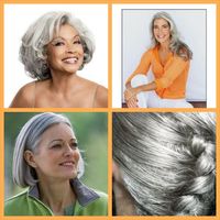 Como assumir os cabelos grisalhos #cabelos #pensamentos #hair #haircolor #estética #estilosa #grisaille #mulhermoderna #melhorcomsaude #beleza