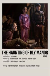 minimal polaroid series poster for the haunting of bly manor