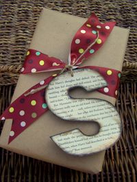 This whole blog has nothing but creative ways to decorate packages.