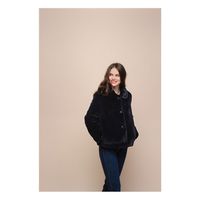 Manteau Fausse Fourrure Pervenche-product