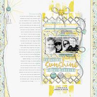 You Are My Sunshine | Digital Scrapbooking Community - Katie Pertiet Designs