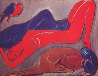 Kees van Dongen. La Quiétude (1918).