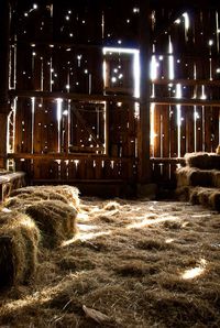 How I picture the hayloft in the barn at the Lonnigan homestead in North Carolina.