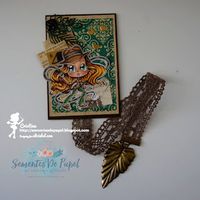Sementes de papel: MRDM'18. Marcapáginas solidarios, versiones niñas