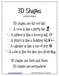 3D shapes