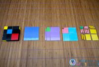 Use the decanomial square for pre-algebra and to demonstrate algebraic equations