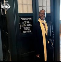 Safe Space Who on Twitter: "OBSESSED WITH NCUTI GATWA STANDING NEXT TO A TARDIS #DoctorWho https://t.co/T8q4ihU3ao" / Twitter