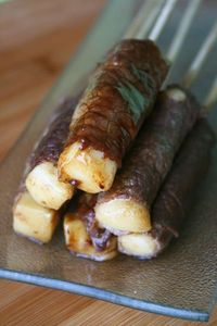Brochettes boeuf fromage comme chez le japonais