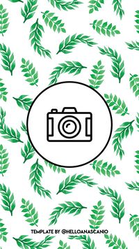 Templates for Instagram Highlights Stories by @helloanascanio / Plantilla para destacados de Instagram Stories
