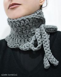 Neck Warmer Crochet Pattern Neck Warmer Tutorial Crochet | Etsy