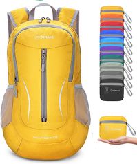 Amazon.com : Lightweight Hiking Backpack Water Resistant,25L Packable Daypack Foldable Small Backpack for Travel,By Zomake(Army Green) : Sports & Outdoors