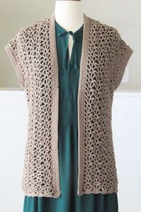 Lacy Crochet Cardigan Pattern (Simple and Quick) - Crochet Dreamz