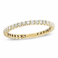 1/2 CT. T.W. Diamond Eternity Wedding Band in 14K Gold