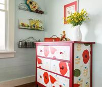 How to Add Wallpaper to a Dresser | Hometalk