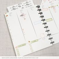 Autocollants et agenda pour ta planification de Noël