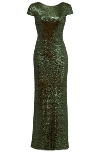 Badgley Mischka Forest Gown