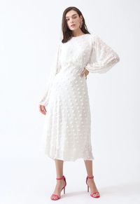 Cotton Candy Sheer Maxi Dress in White - Retro, Indie and Unique Fashion