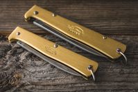 Otter Messer - Brass Mercator Knife | All Things Brass
