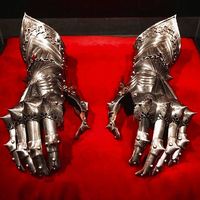 Armored Gloves Owned by Emperor Maximilian, (1459-1519), Emperor of the Holy Roman Empire.