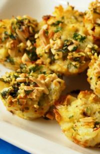 Cauliflower Kugel Bites A healthy recipe for this Jewish comfort food