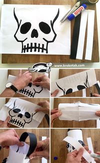 krokotak | PAPER LANTERN SKULLS