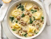 Sausage Tortellini Soup