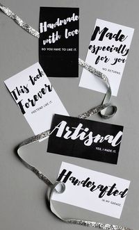 Gift Tags from Oana Befort Like I’ve mentioned, I’m way behind on just about everything this holiday. Between election madness,...