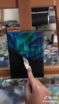 Sky Paintings (Northern lightts)