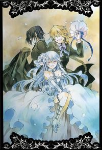 Pandora Hearts - Glen Baskerville, Jack Vessalius, and The Will of The Abyss (and little Cheshire)