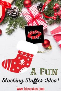 Kisses 4 Us is a box of fun & flirty kisses, perfect to fill his stocking with! New in Amazon Handmade-check it out! #stockingstufferforhim #amazonhandmade #amazonaffliate