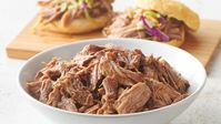 Smoked or slow-cooked pork shoulder can take several hours to cook—but thanks to your multicooker, you can get tender, juicy pulled pork in less than half the time.