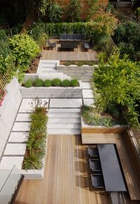 San Francisco Gable House – modern backyard