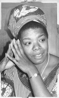 Maya Angelou (1970 photo by Joe Rosenthal)