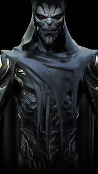 jsmarantz on Instagram: "Here are my designs for Corvus Glaive from avengers infinity war and endgame. I got the initial direction on the character and after my time on the show my good friend @ianjoynerart got some notes and redesigned the cloak and face. Ian is an incredible artist and I’m really honored to share this character with him. of course all of the children of Thanos were originally designed by the insanely talented @jomeopena . #corvisglaive #childrenofthanos #conceptart #zbrush #mc