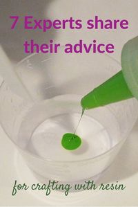 Wow, great info for beginners especially --> Resin crafting can be hard. Seven resin crafting experts share their tips for having resin success