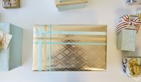 Wedding gift wrap ideas: Something old and new