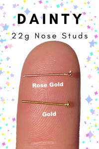 SALE $12.98 on ALL Nose Bones, Nose Studs and Nose Rings! #blueberryvelvetshop #etsy #noserings #nosestuds #rosegold #gold #silver #etsyshop #piercing #nosepiercing