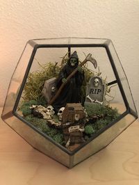 Cemetarrium (terrarium cemetery style)