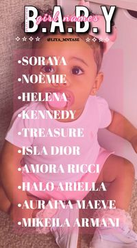 Baby girl names, baby names, baby name ideas
