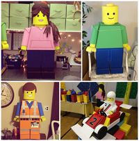 hello, Wonderful - AMAZING CARDBOARD LEGO CREATED BY TEACHER