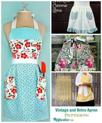 Vintage and Retro Apron Patterns