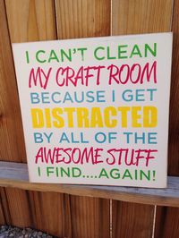 craft room signs | Add it to your favorites to revisit it later.
