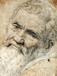 Portrait of Michaelangelo: 1550 Daniell Ricciarelli da Volterra