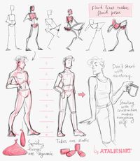 Using gesture to make fluid poses