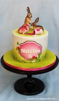 Pink Hare - cake by Jana