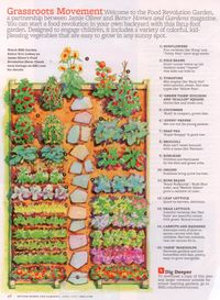 Jamie Oliver + Better Homes & Gardens' "Food Revolution Garden"...
