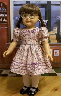 1944 Lilac rick rack frock for Molly | Flickr - Photo Sharing!
