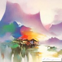 Shangriala artwork by H Leung - art listed for sale on Artplode