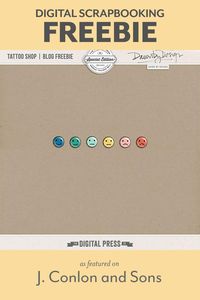 Tattoo Shop flair freebie from Dawn by Design